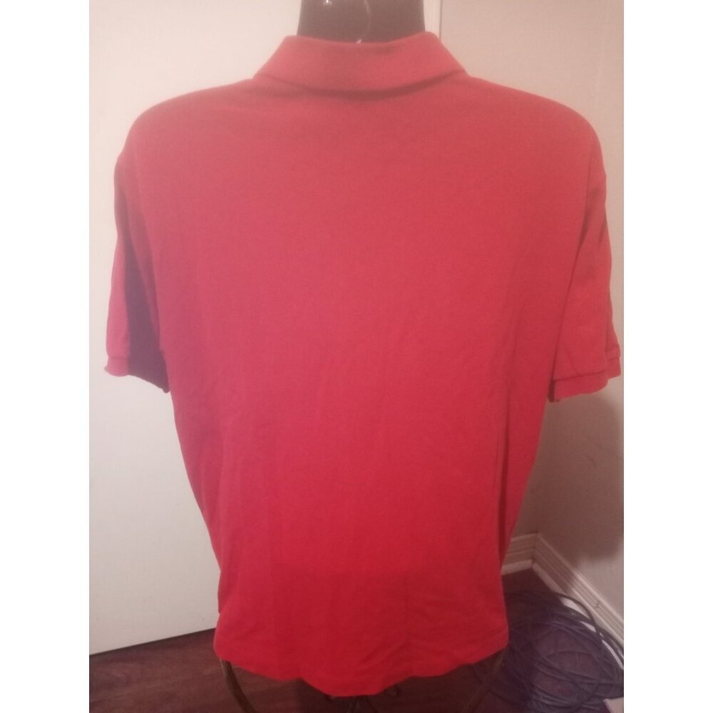Lacoste Short Sleeve  Polo Shirt Red Men's Size 8 USA 2XL Alligator France - Picture 8 of 14